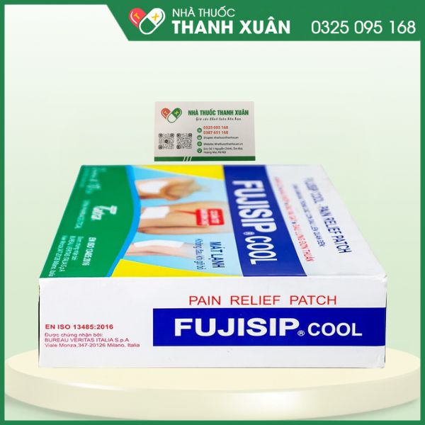 Cao dán FUJISIP COOL Giảm đau giúp giảm đau các cơn đau nhức ở cơ và khớp